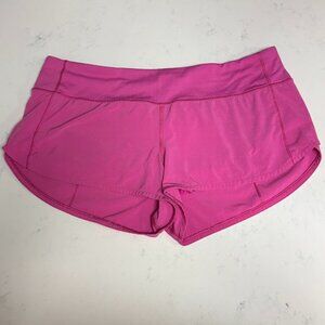 Lululemon Hot Pink Speed Up Shorts – Women’s Running Training Shorts size 10